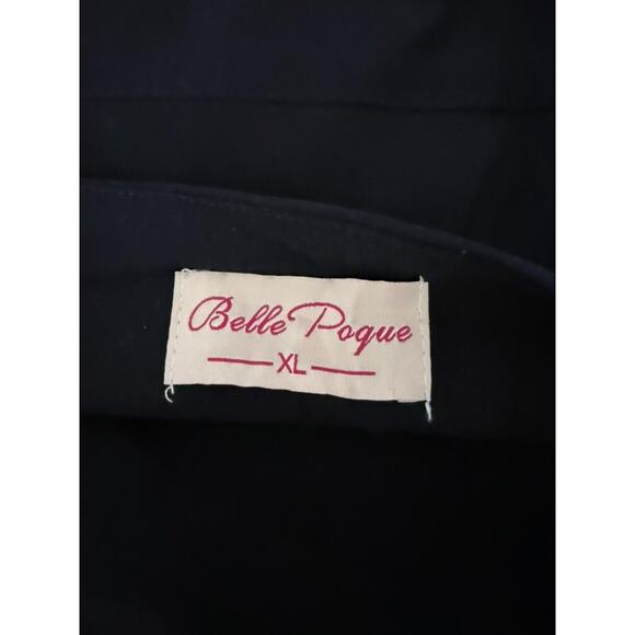 Women XL Victorian Lace Maxi Skirt Hi-Waist Ruffle Renaissance Witch Whimsy Goth - Picture 7 of 9